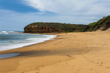 Bells Beach in the south of Victoria state in Australia