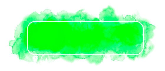 Obraz premium Watercolor Background - green - 7