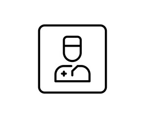Medical line icon