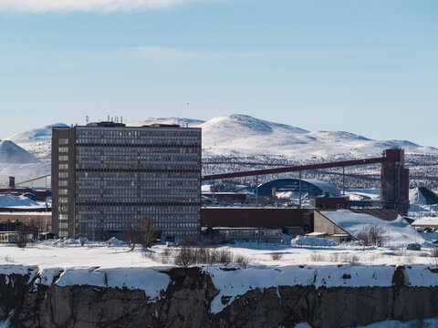 iron ore mine in kiruna northern sweden