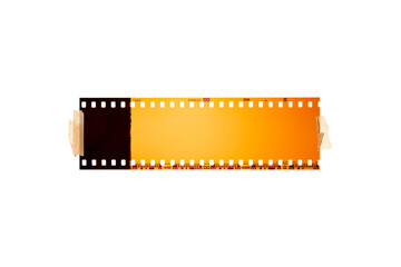 (35 mm.) film collections frame.With black space.film camera.	