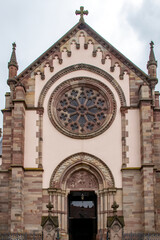 Obraz premium Molsheim. Chapelle Notre-Dame . Bas Rhin, Alsace. Grand Est 