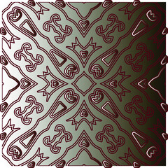 Geometric vector pattern with triangular elements. Seamless pattern with simple colors .Vector hand drawn doodle pattern.