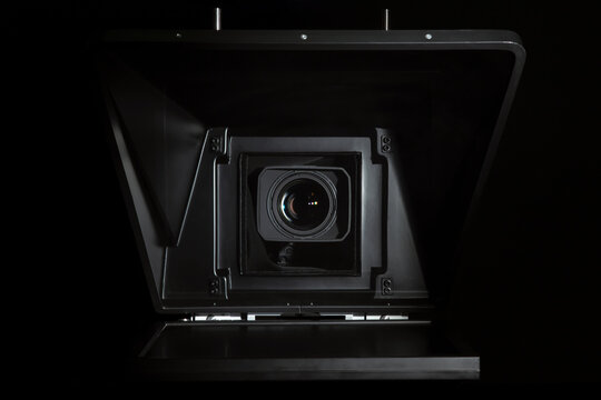 Сamcorder/ Professional camcorder in the studio
