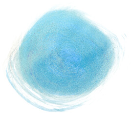 Watercolor circle light blue texture