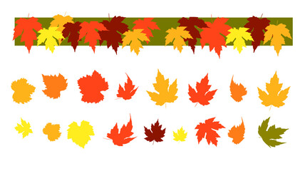 décor feuilles d'automne