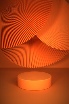 3D rendered lighting technology background
