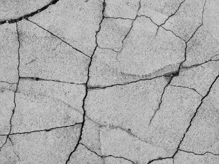 cracked concrete floor texture background