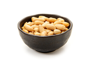 皮をむいたピーナッツ