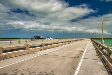 Fototapeta na wymiar Road to Key West, Florida