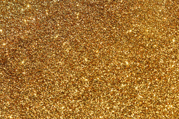 golden glitter Christmas background