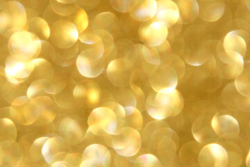 golden christmas lights