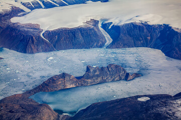 Grenlandia z lotu ptaka © Przemysław