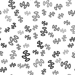 Black Medical hemoglobin erythrocytes icon isolated seamless pattern on white background. Vector