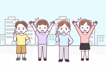 子どもたち4人