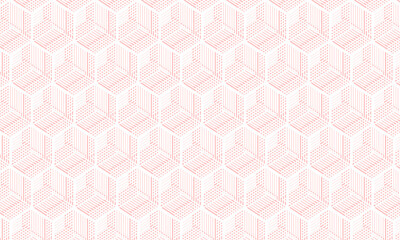 orange geometric pattern honeycomb design.