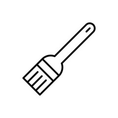 Brush icon vector set. Draw illustration sign collection. painter symbol or logo.
