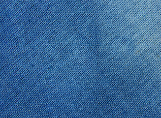 indigo fabric cloth texture background - obrazy, fototapety, plakaty