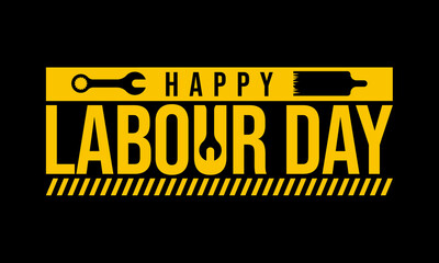 Labour day is observed every year on May 1st, it is an annual holiday to celebrate the achievements of workers. Vector illustration.