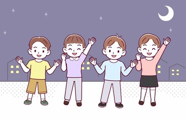 子どもたち4人