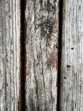 Background With Wiped Dry Wood, Old Hardwood Floors