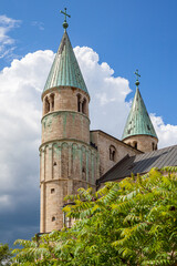 Fototapeta na wymiar Gernrode im Harz Stiftskirche St. Cyriakus