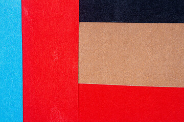 Fototapeta premium Multicolor background from a paper of different colors