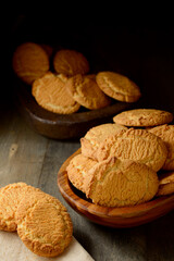 Cookies close up