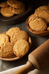 Cookies close up