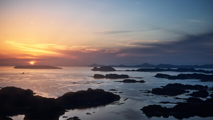 長崎県佐世保市の西海国立公園にある九十九島