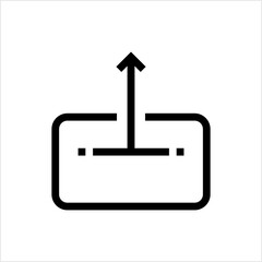 Fototapeta premium Exit Sign Icon, Emergency Exit Sign Icon, Public Facility Sign Icon