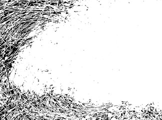 Cracked grunge urban background with rough surface. Dust overlay distress grained texture with copy space. One color graphic resource.