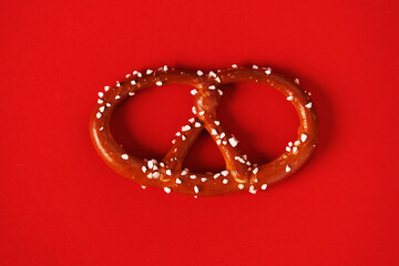 Red background with traditional German background