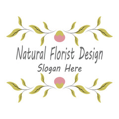 Beauty Florist botanical flower vector design