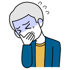 体調不良　吐き気　高齢男性