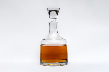 Whisky glass flask