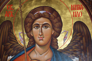 stained glass window of jesus © predrag