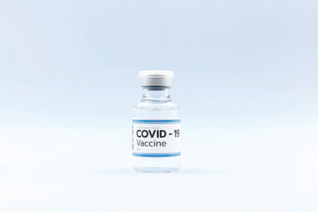 Vaccine treatment to cure Covid 19 Coronavirus. , Its uses for prevention, immunization, and treatment, Medical concept, isolated on white background