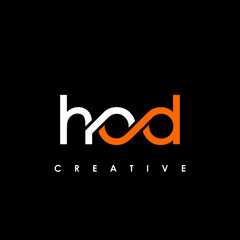 HOD Letter Initial Logo Design Template Vector Illustration