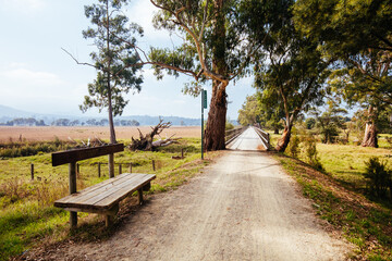 Lilydale to Warburton Rail Trail in Australia