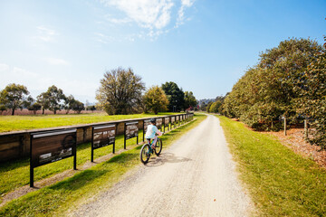 Lilydale to Warburton Rail Trail in Australia