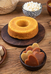 Typical brazilian june festival food. Festa junina