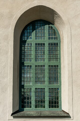 Vaulted window from a church in Sweden