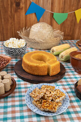 Typical brazilian june festival food. Festa junina