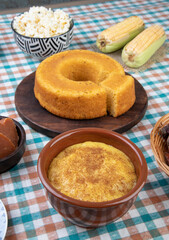 Typical brazilian june festival food. Festa junina