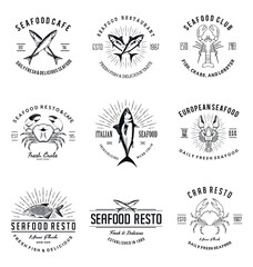 Vintage Seafood Restaurant Logo