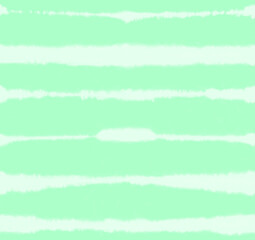 Tie dye stripe pattern in green. Striped tie-dye background, wallpaper or texture. 