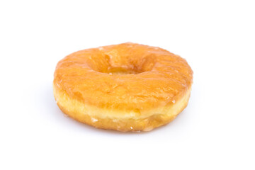 Donut isolated on a white background.
