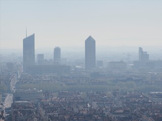 paysage urbain et pollution