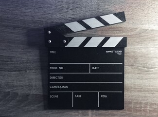 movie clapper board